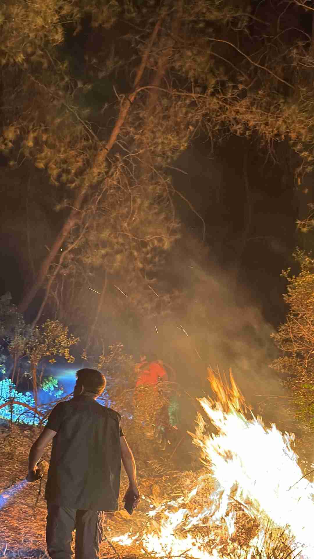 Kemer’de Orman Yangını Korkuttu 2
