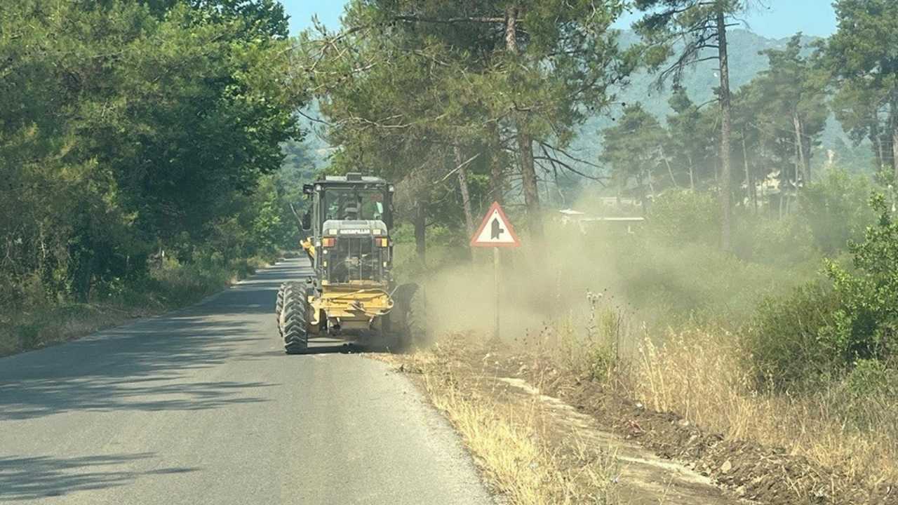 Hatay Suriye Sınırındaki Orman Yangınına Karşı Teyakkuzda