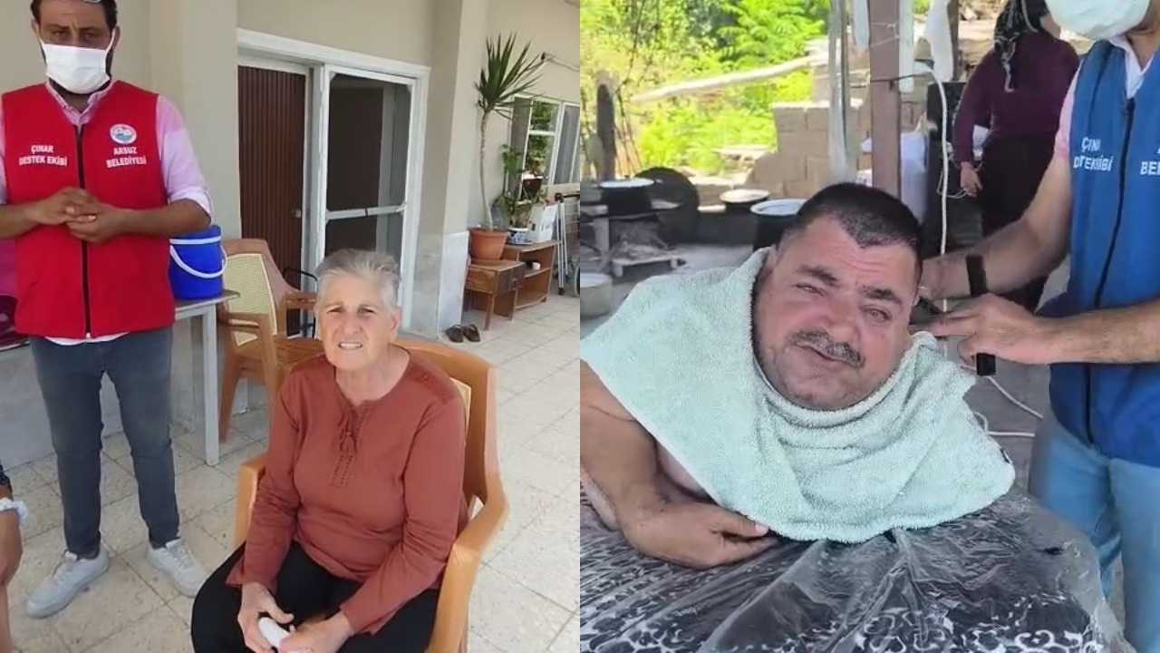 Hatay’da Evlere Engelsiz Saç Kesim Hizmeti Takdir Topladı 3