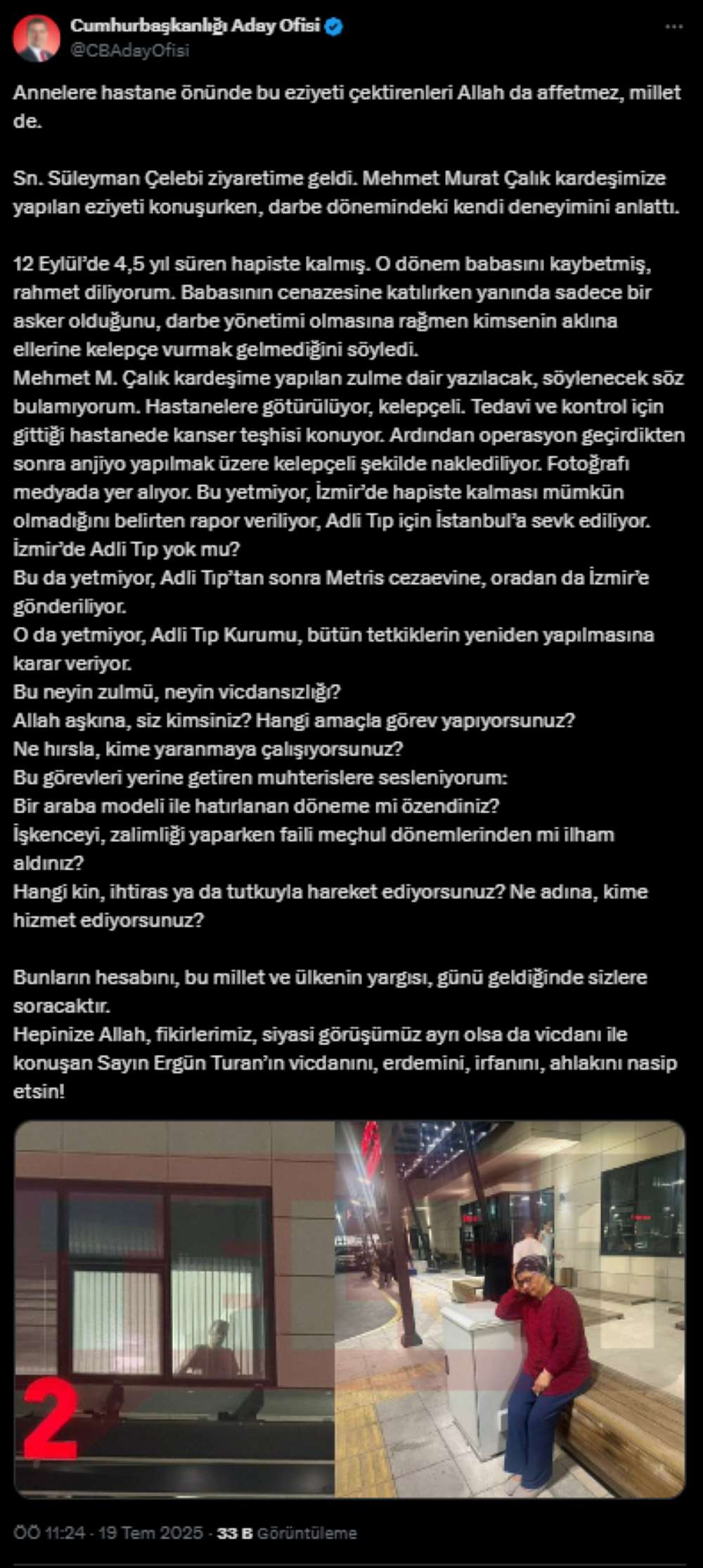 İmamoğlu'ndan İktidara 'Murat Çalık' Tepkisi!