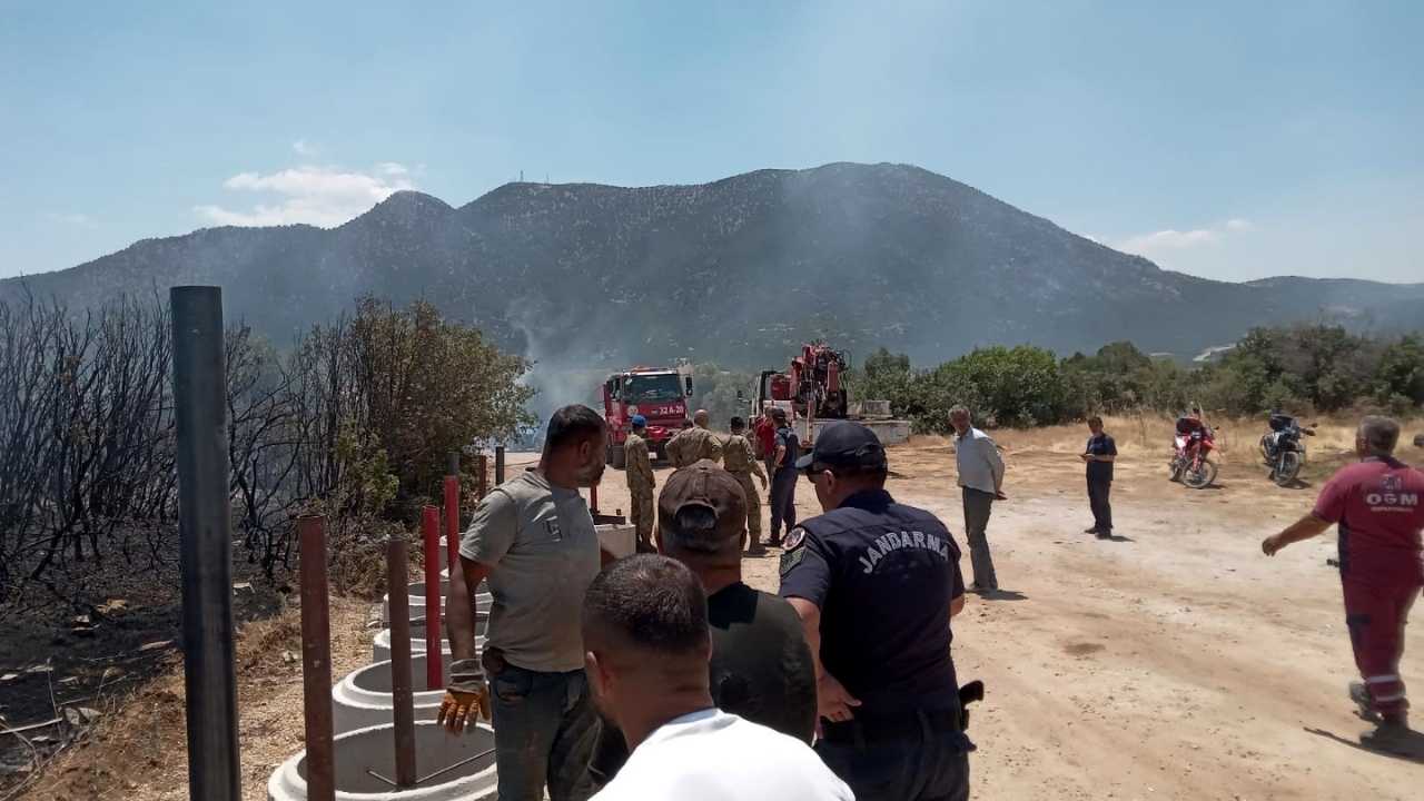 Isparta Beydere Köyü’nde Orman Yangını 2
