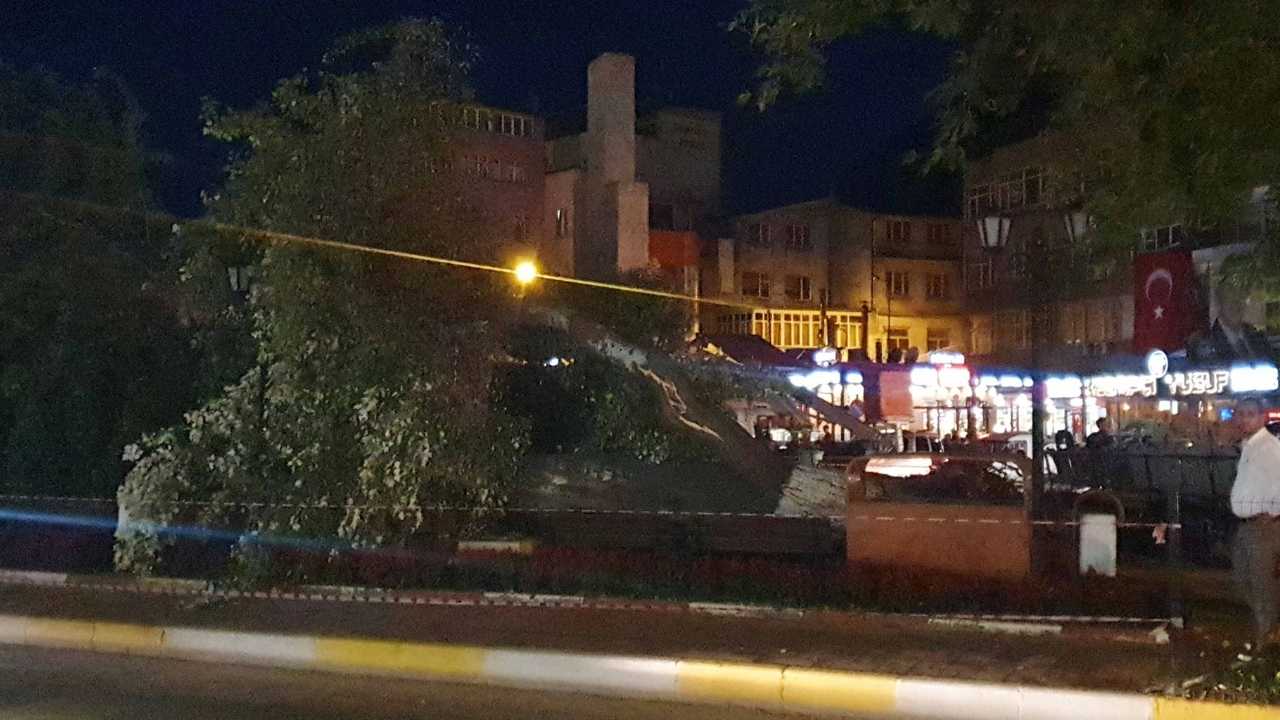 Isparta Eğirdir’de Dev Ağaç Bankta Oturanların Üzerine Devrildi 3