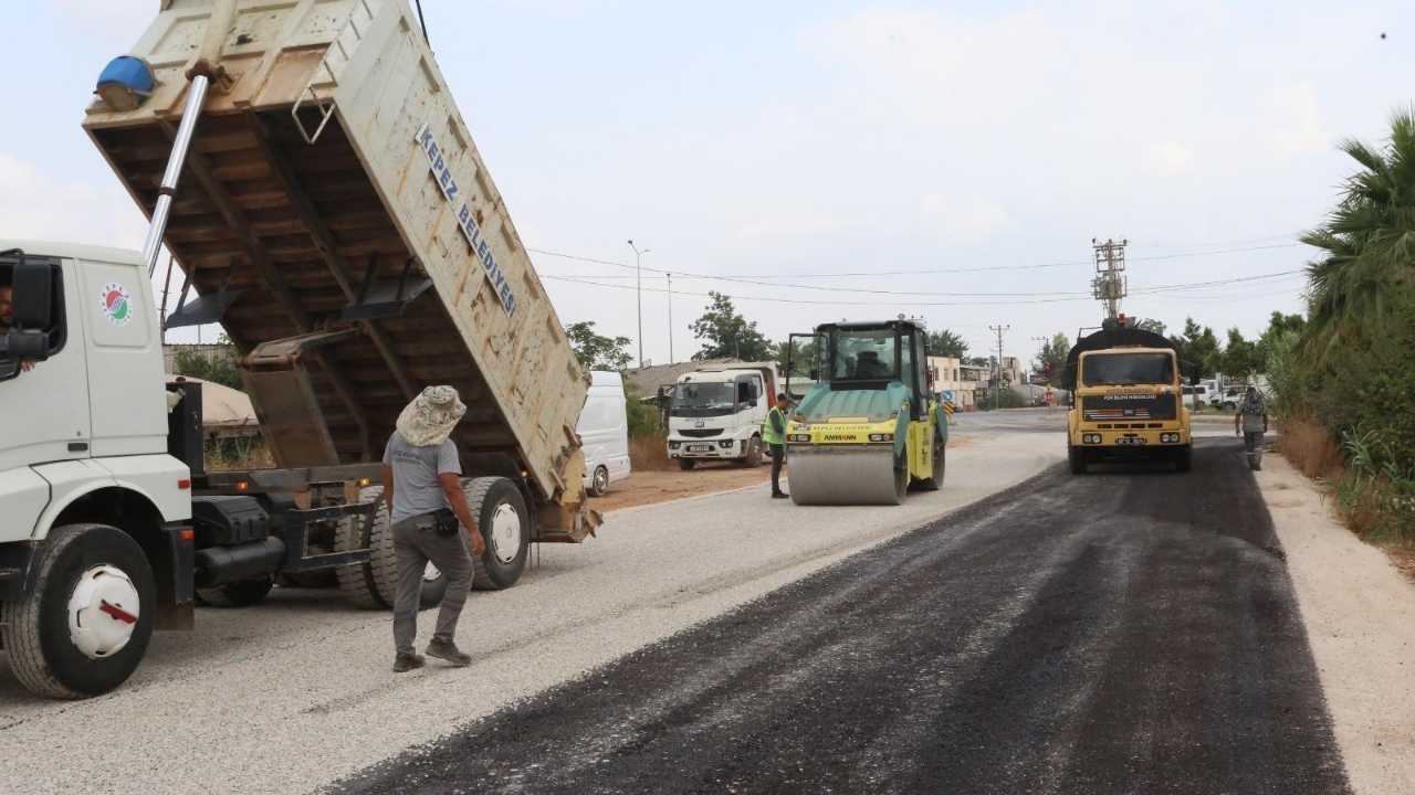 Kepez’de Altınova Düden’e Asfalt Konforu Geldi 3
