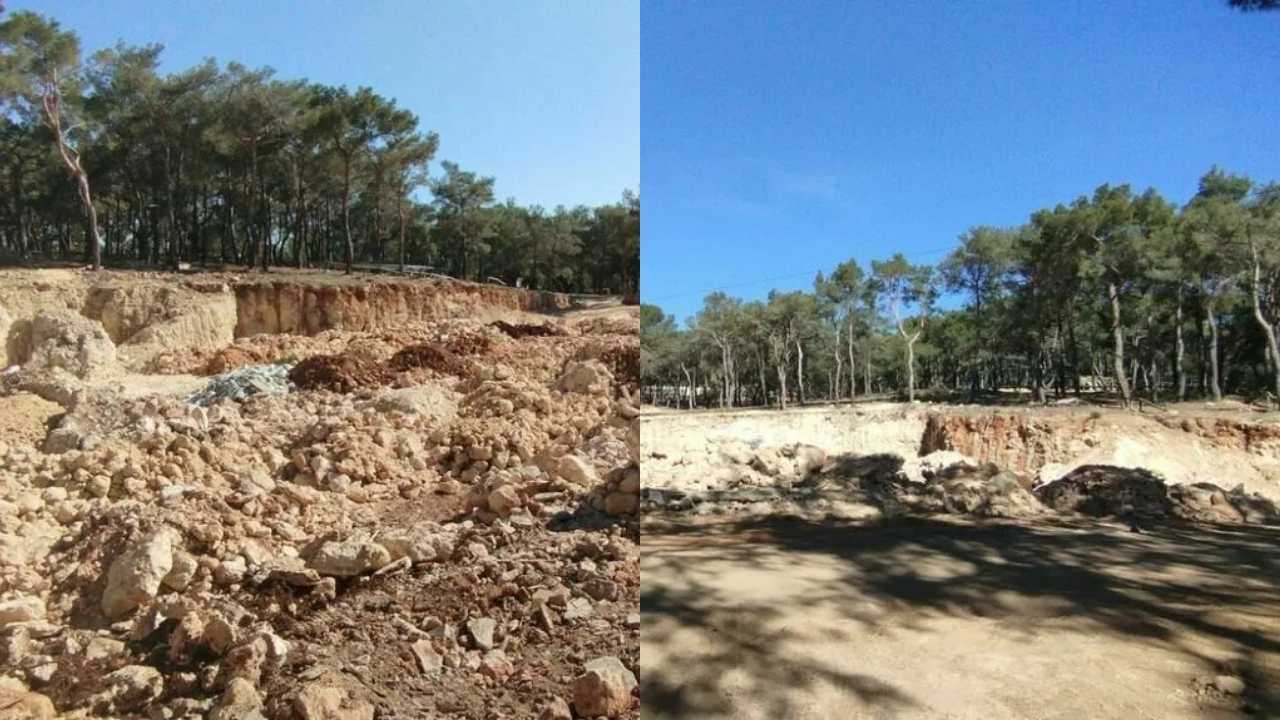 Kepez’de Yangın Göletinden Düğün Salonu Çıktı5