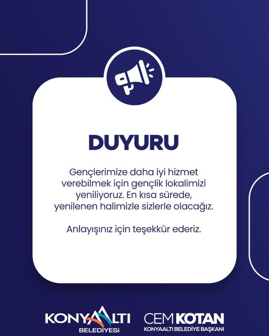 Konyaaltı'nda Gençlik Lokali Kapandı! Belediye Açıkladı112
