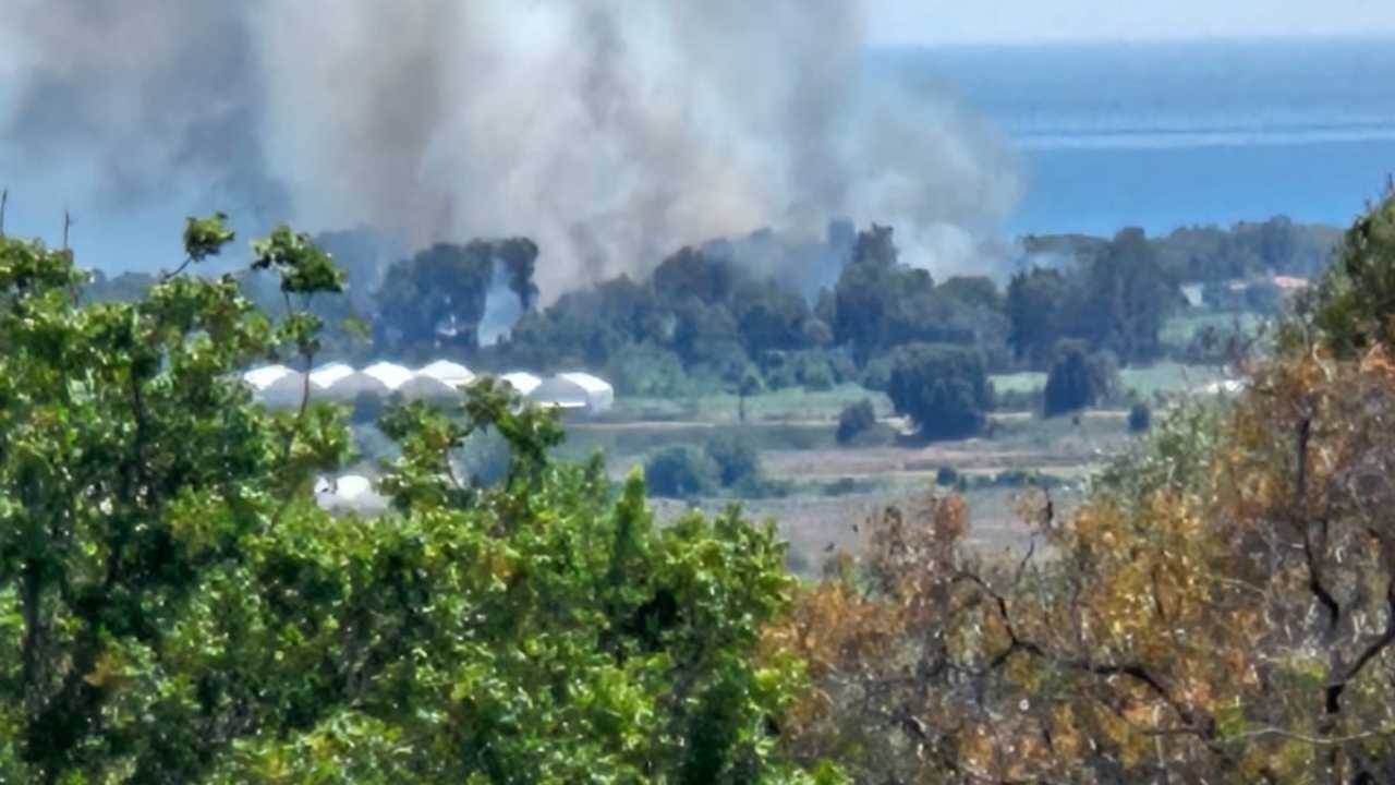 Manavgat İlarma’da Yerleşim Yerlerine Yakın Alanda Yangın2-1
