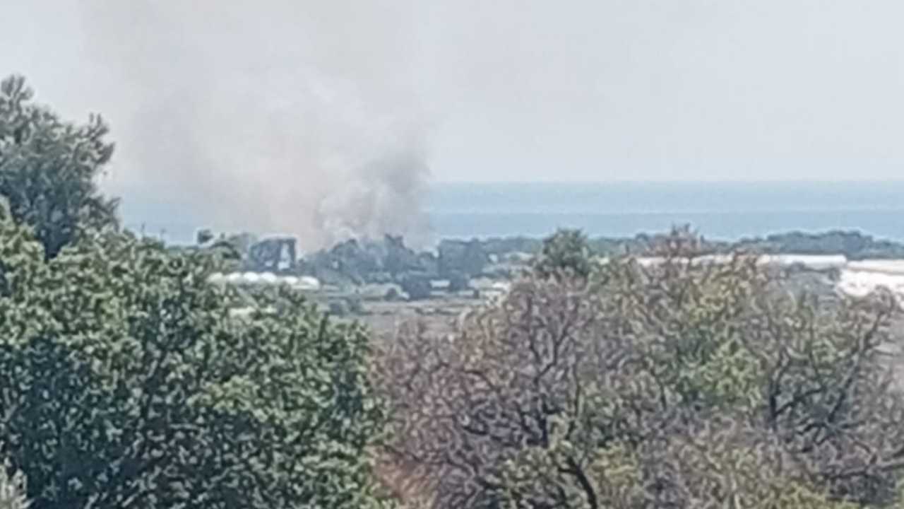 Manavgat İlarma’da Yerleşim Yerlerine Yakın Alanda Yangın3
