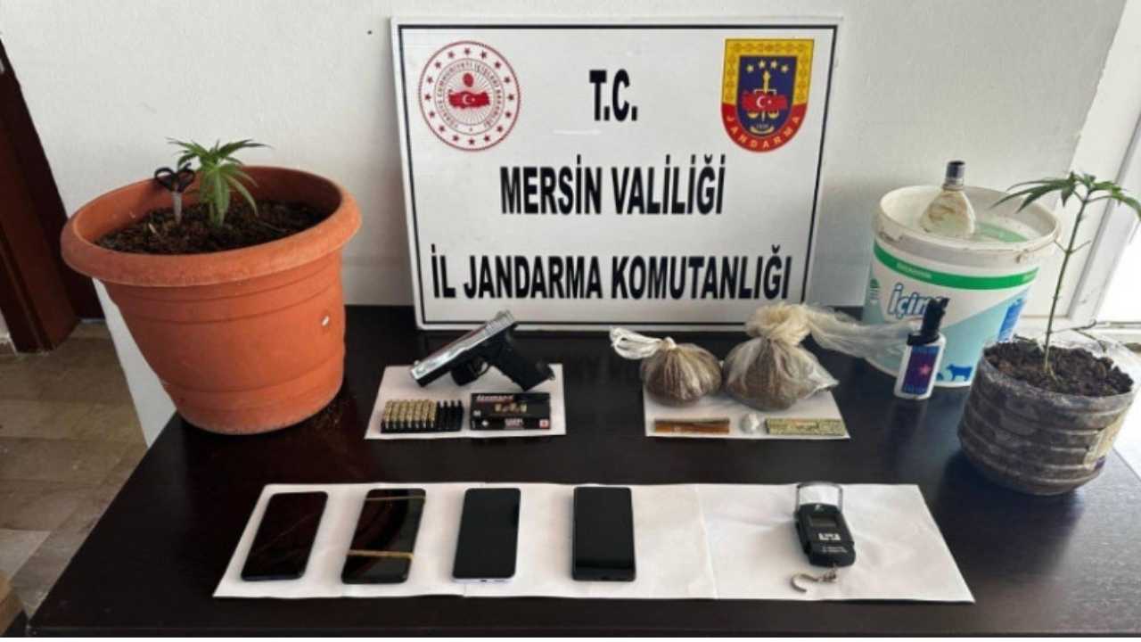 Mersin'de 3 Tutuklama! 6 Kilo Esrr Ele Geçirildi