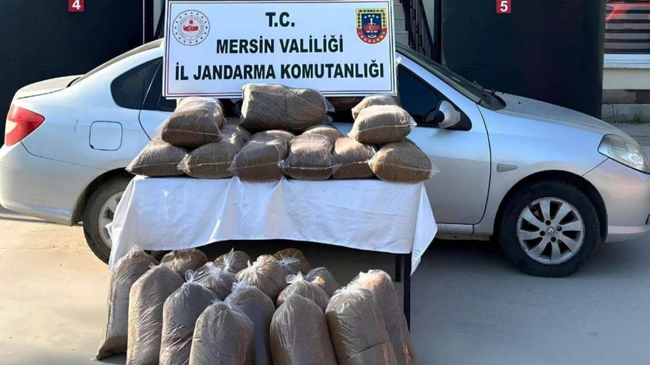 Mersin’de Jandarmadan Çifte Operasyon 100 Kilo Kaçak Tütün Ve 1.531 Uyşturucu Hap Ele Geçirildi (2)