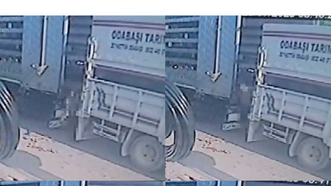 Mersin'de Kamyonet Ile Tır Arasında Sıkıştı