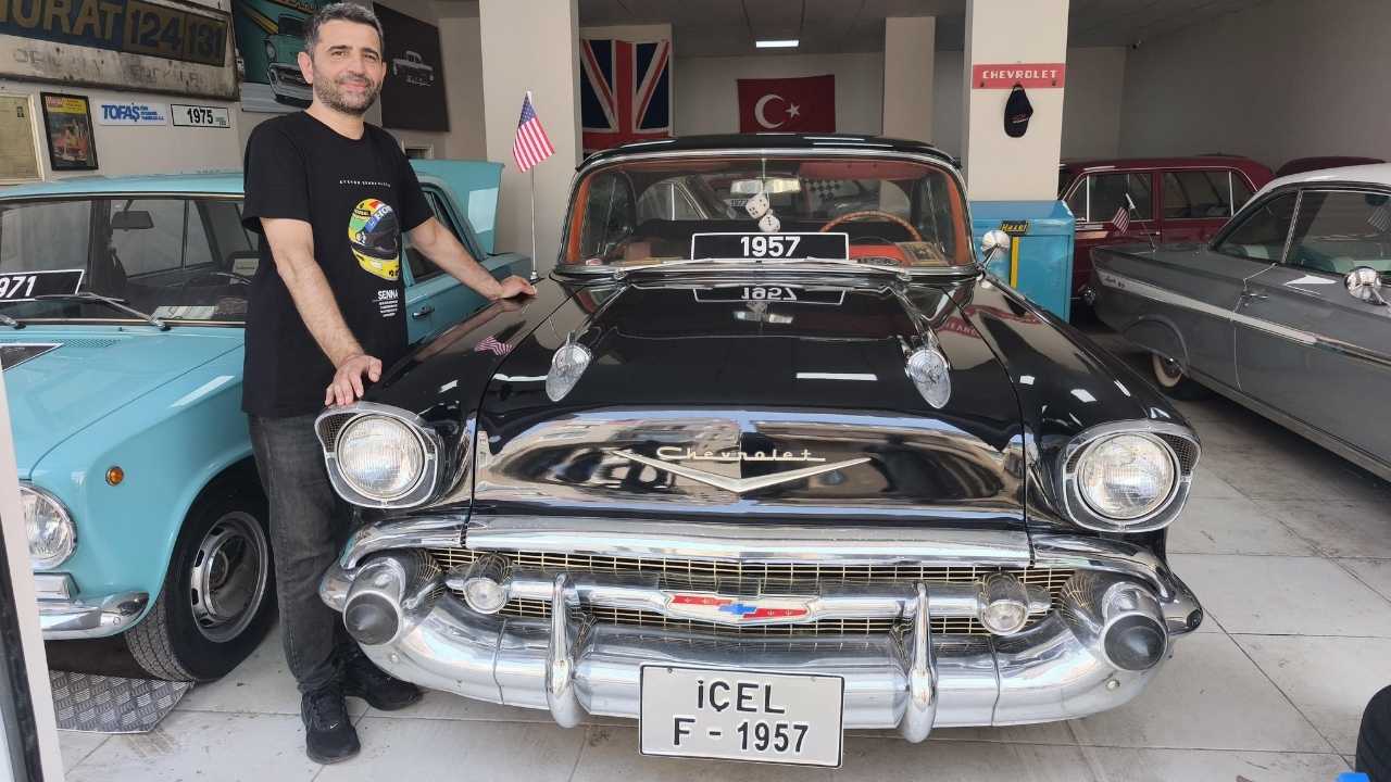 Mersin’de Klasik Araba Sevdası Müze Hayaline Dönüştü 3