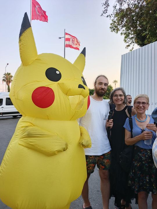 Pikachu Antalya Arkeoloji Müzesi İçin Direniyor! Yıkılmasın Diye Müze Önüne Geldi 13