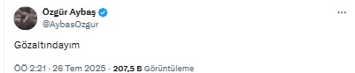 Tekel Bayileri Platformu Başkanı Özgür Aybaş Gece Gözaltına Alındı 2