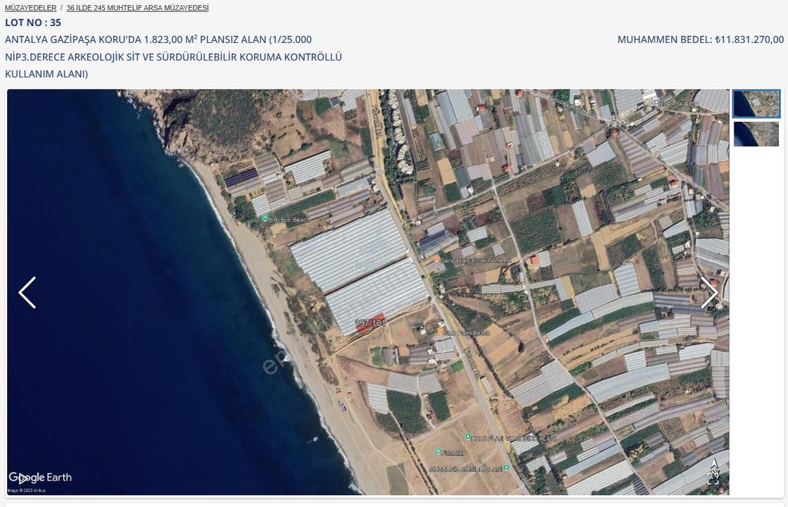 Toki̇, Gazipaşa Koru'da Sit Alanlarını Satışa Çıkardı! Otel Ve Tesis Planı Hazır 2