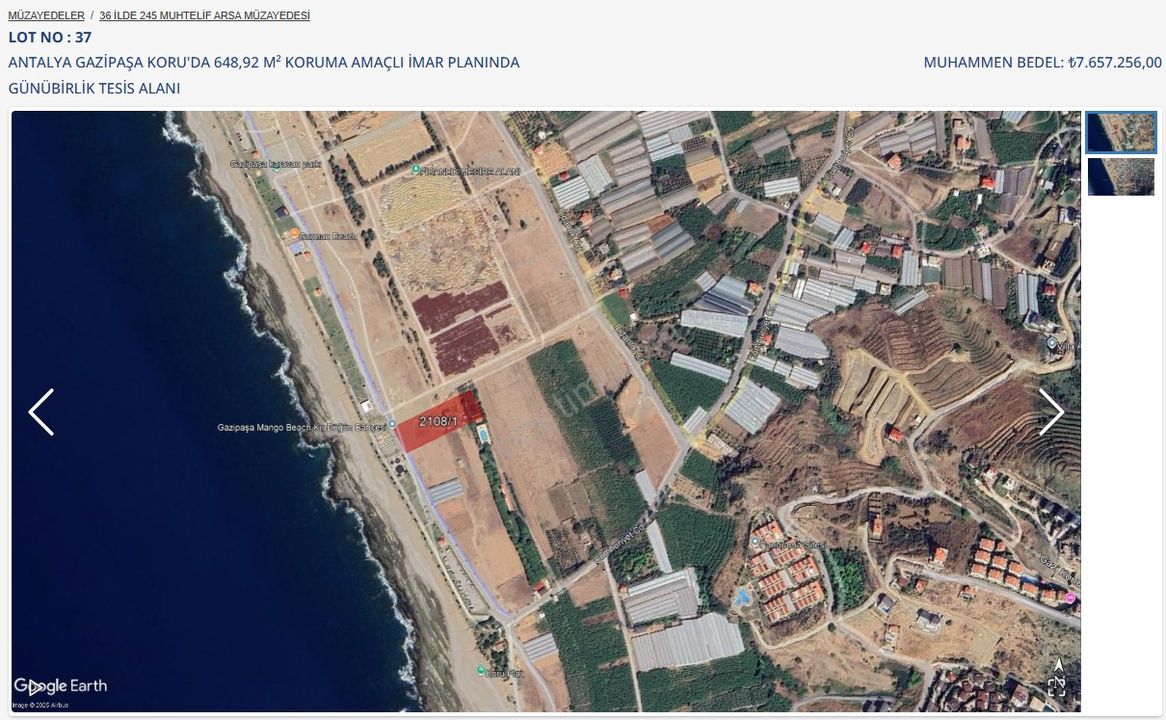 Toki̇, Gazipaşa Koru'da Sit Alanlarını Satışa Çıkardı! Otel Ve Tesis Planı Hazır 4