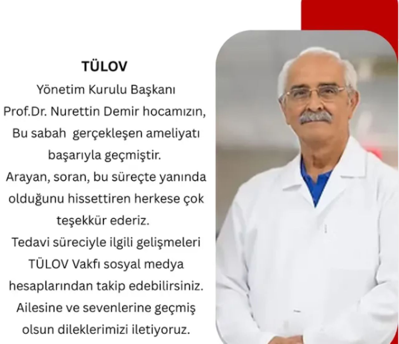 TÜLOV Başkanı Nurettin Demir Trafik Kazasında Yaralandı! 