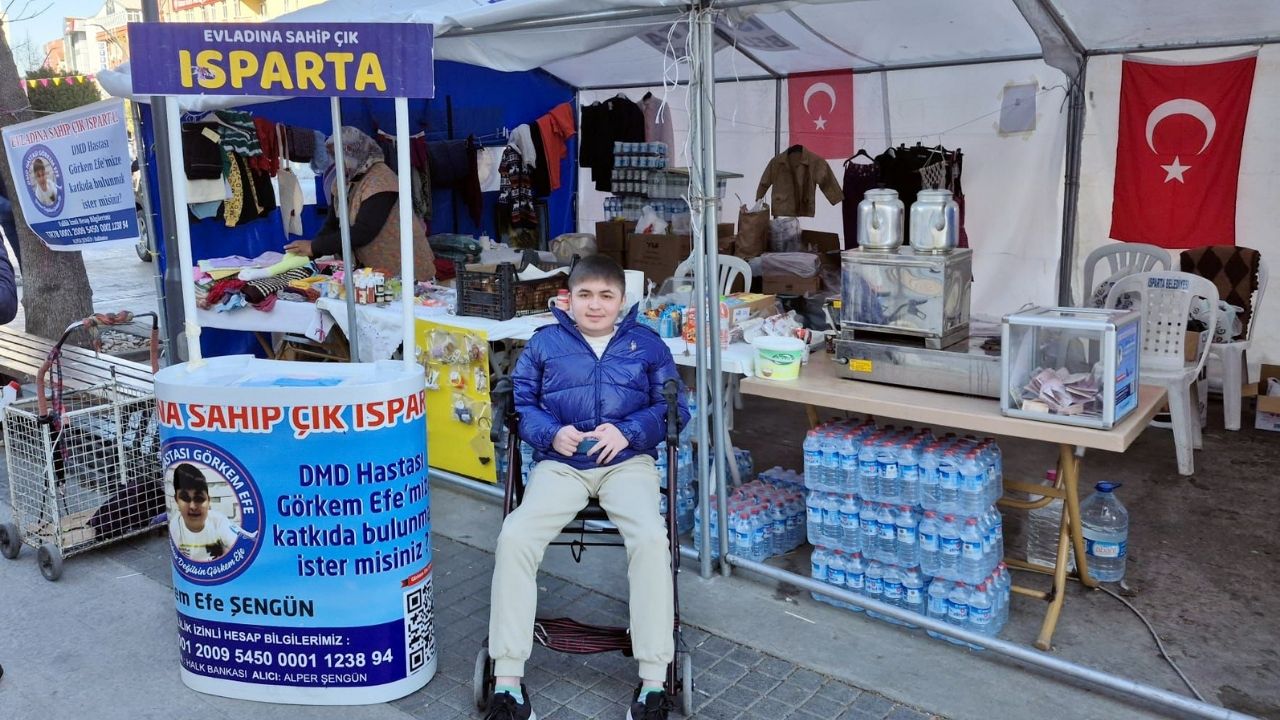 Vicdansızlık! Isparta'da Dmd Hastası Görkem Efe'nin Bağış Kumbarası Çalındı 2