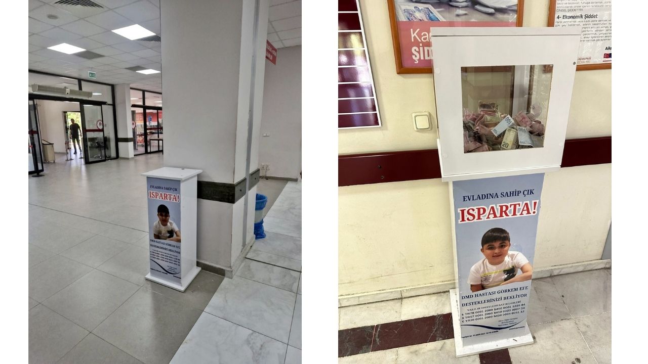 Vicdansızlık! Isparta'da Dmd Hastası Görkem Efe'nin Bağış Kumbarası Çalındı 3