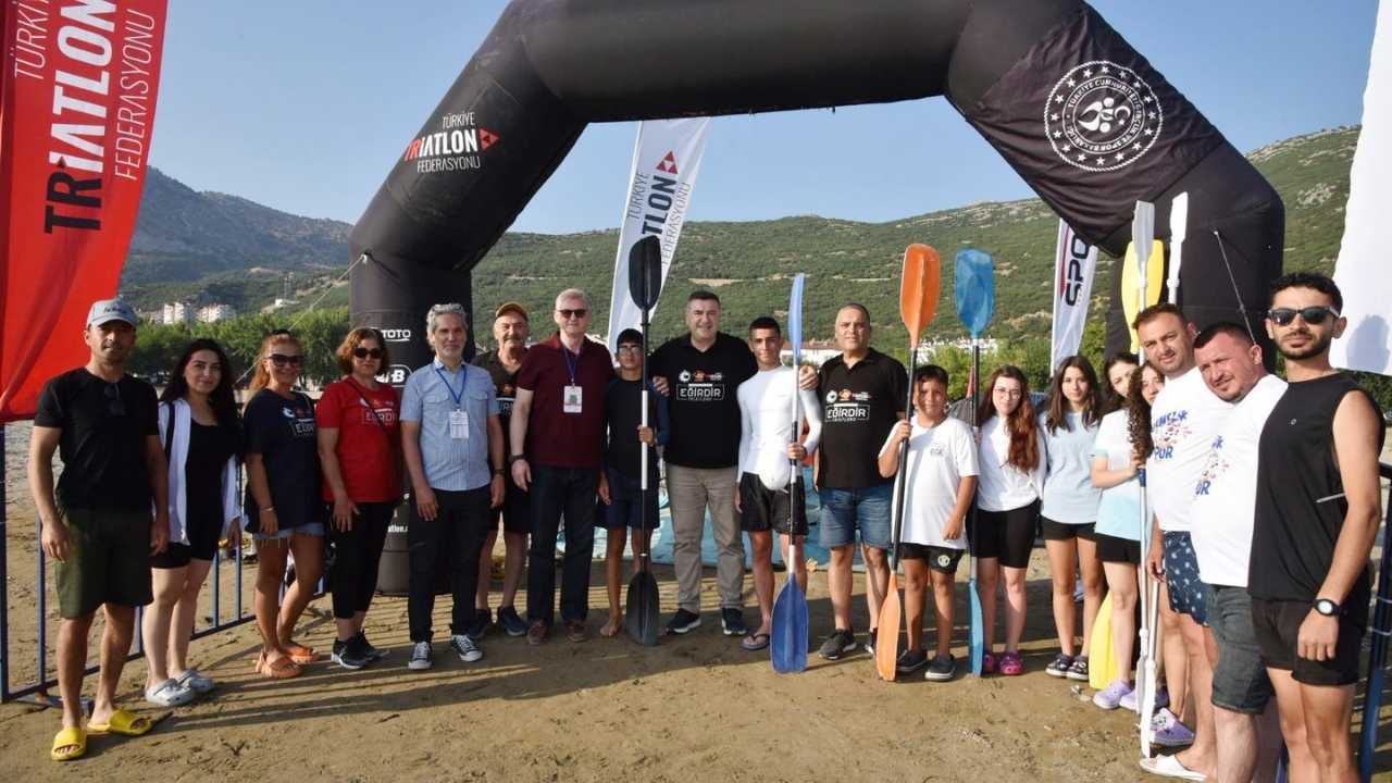 Isparta Eğirdir'de Triatlon Heyecanı 24. Kez Zirve Yaptı 5