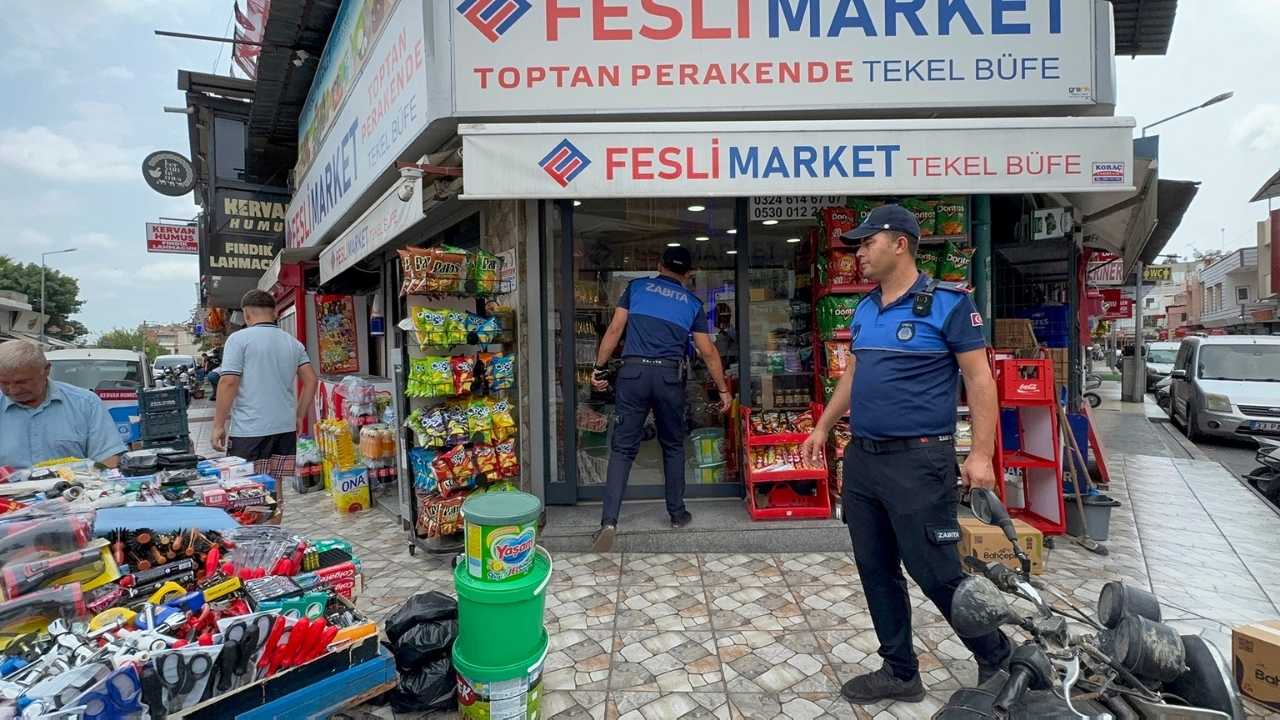 Mersin Tarsus’ta Kaldırım İşgaline Geçit Verilmiyor 2