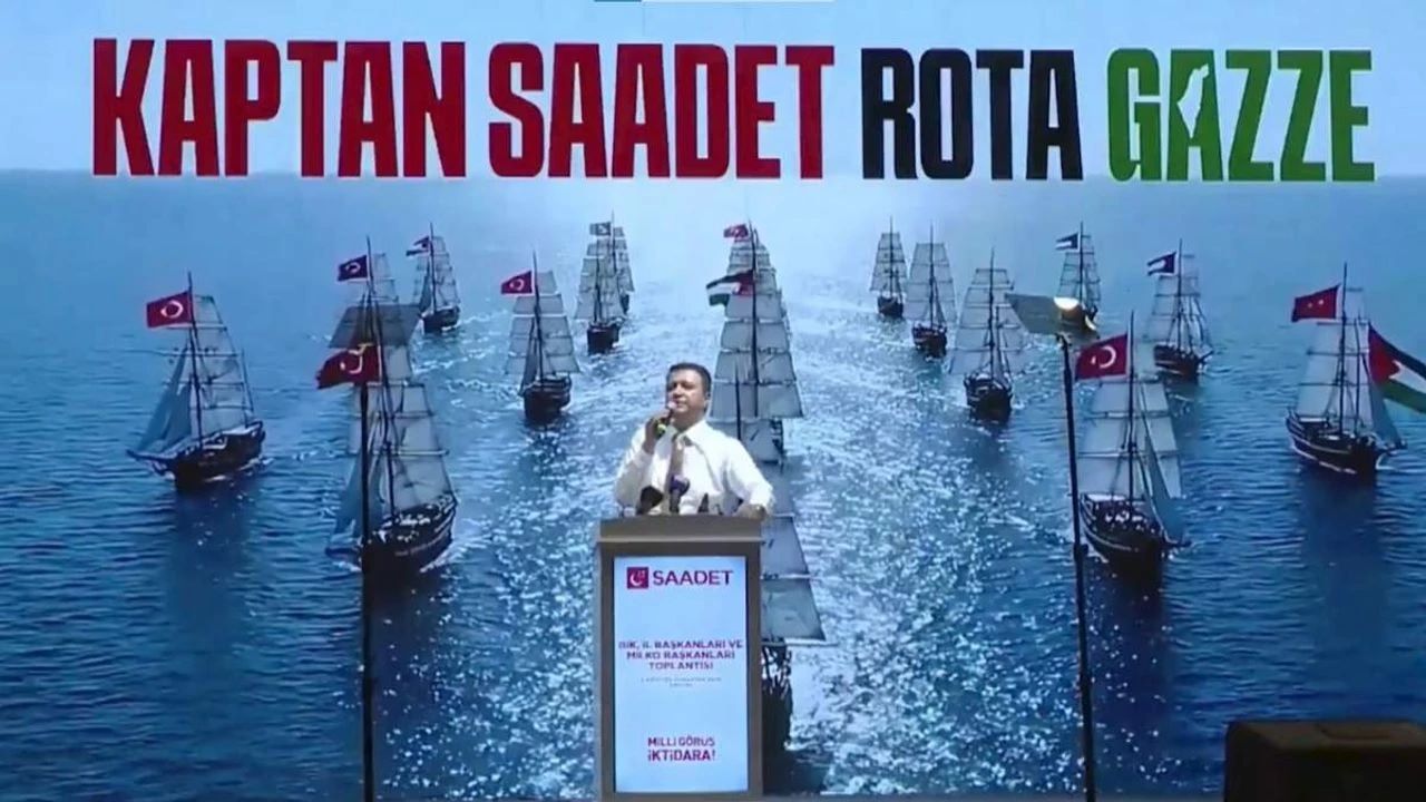 Saadet Partisi'nden Gazze İçin Gemi Çıkışı! Başkan Arıkan Açıkladı