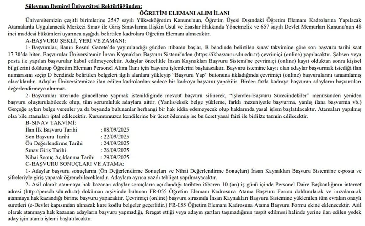 1-isparta-sdu-2025-akademik-personel-alimi-kadrolar-ve-basvuru-tarihleri-aciklandi.webp
