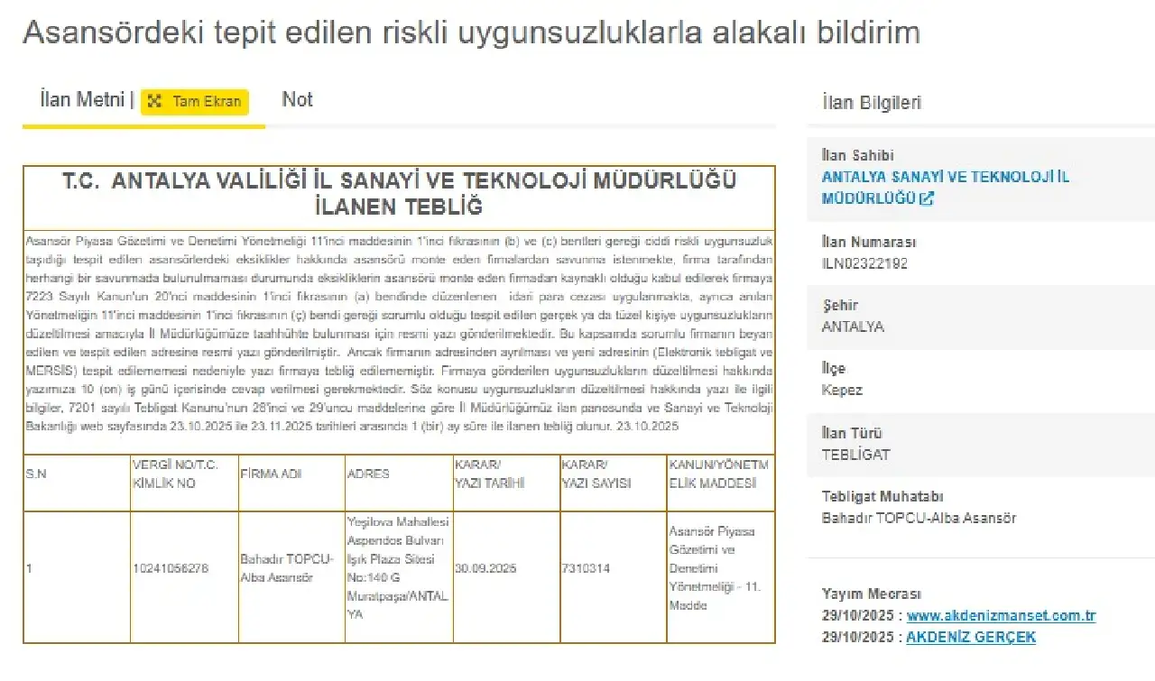 antalyada-ciddi-risk-tasiyan-asansorlerdeki-uygunsuzluklarla-ilgili-firmalara-bildirim-yapildi-2.webp
