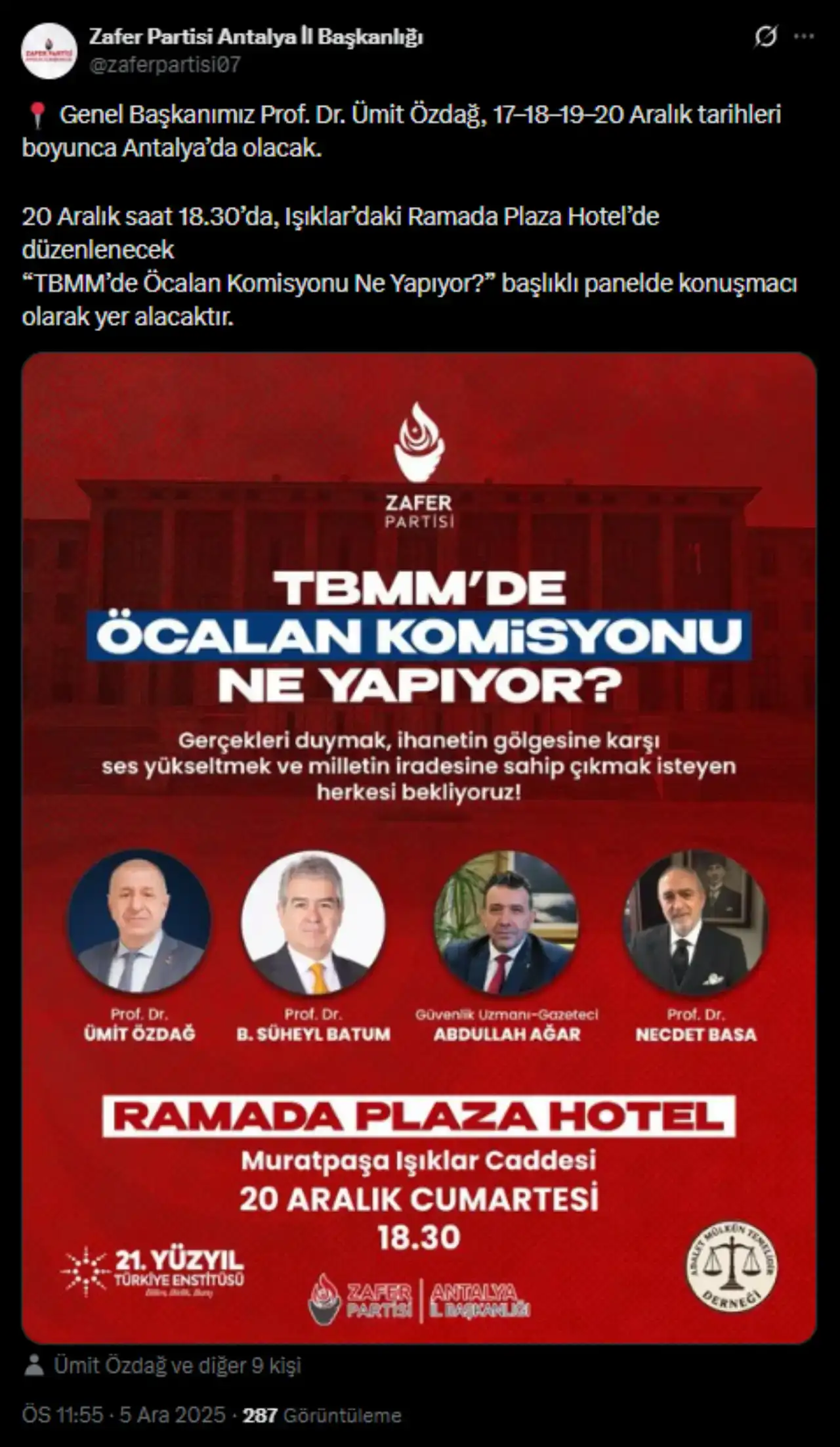 zafer-partisi-genel-baskani-umit-ozdag-antalyaya-geliyor