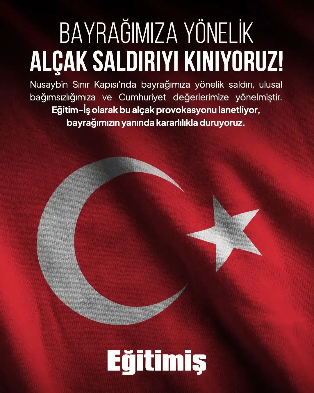 egitim-is-antalya-baskani-acardan-bayrak-provokasyonuna-sert-tepki