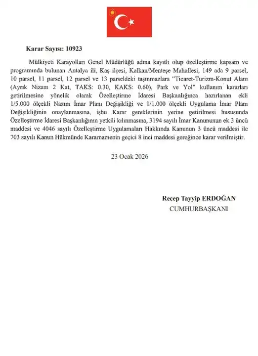 kas-kalkanda-dev-arazide-imar-degisikligi-ozellestirmeye-acildi