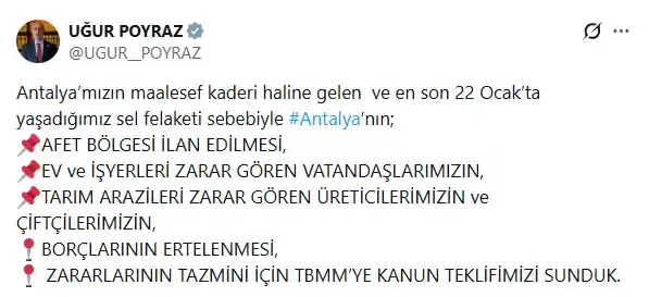 iyi-partili-poyrazdan-antalya-icin-afet-bolgesi-cagrisi-tbmmye-kanun-teklifi-verdi