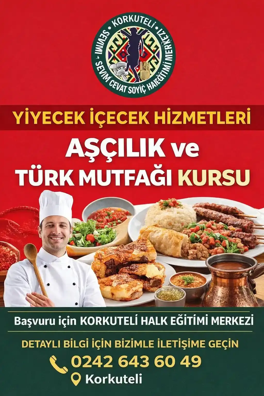 korkutelinde-profesyonel-ascilik-egitimi-basliyor