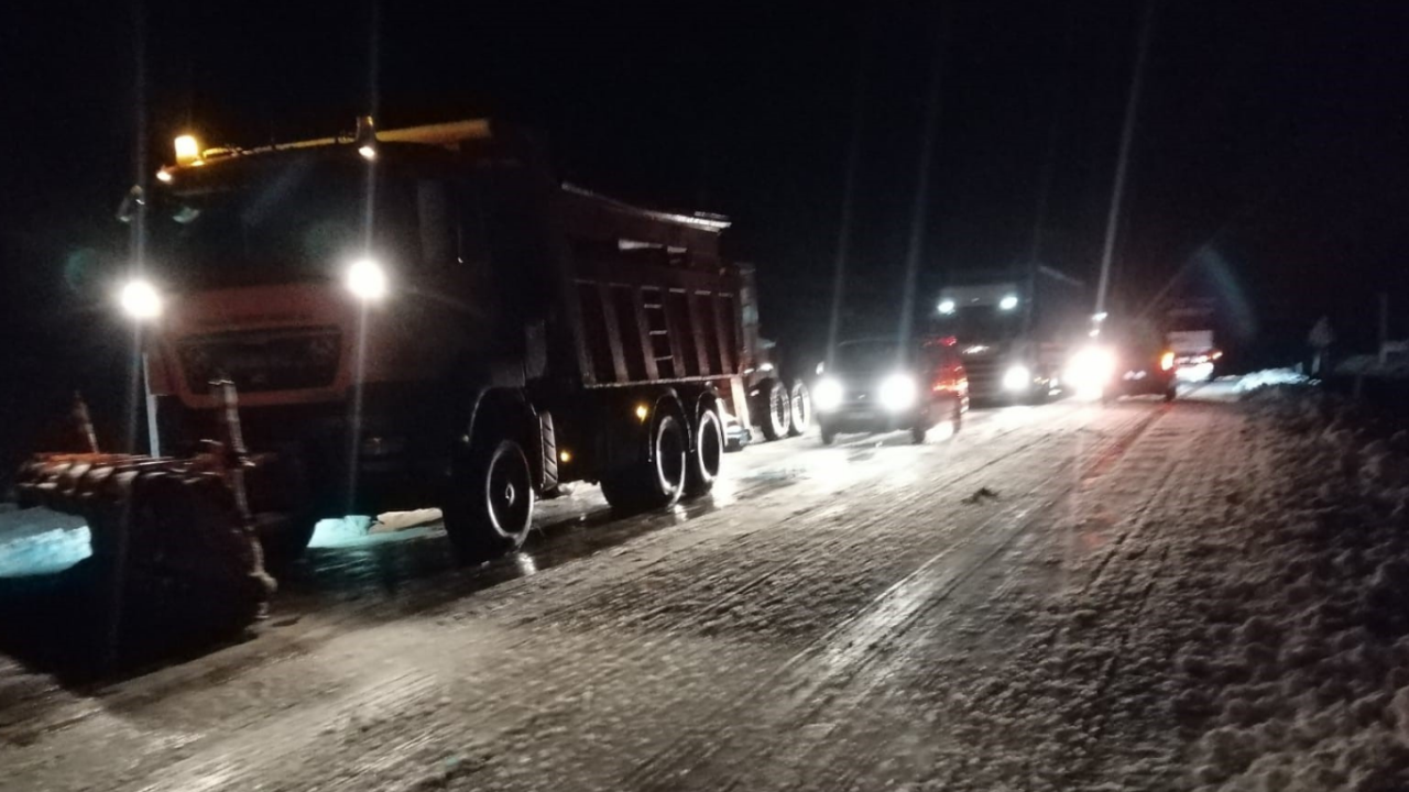 alacabel-gecidinde-kar-surprizi