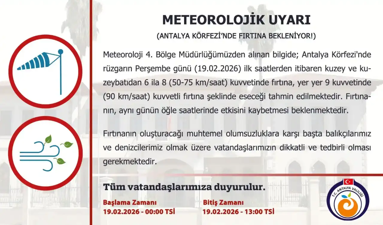 firtina-bu-kez-antalya-korfezini-kuzeyden-vuracak