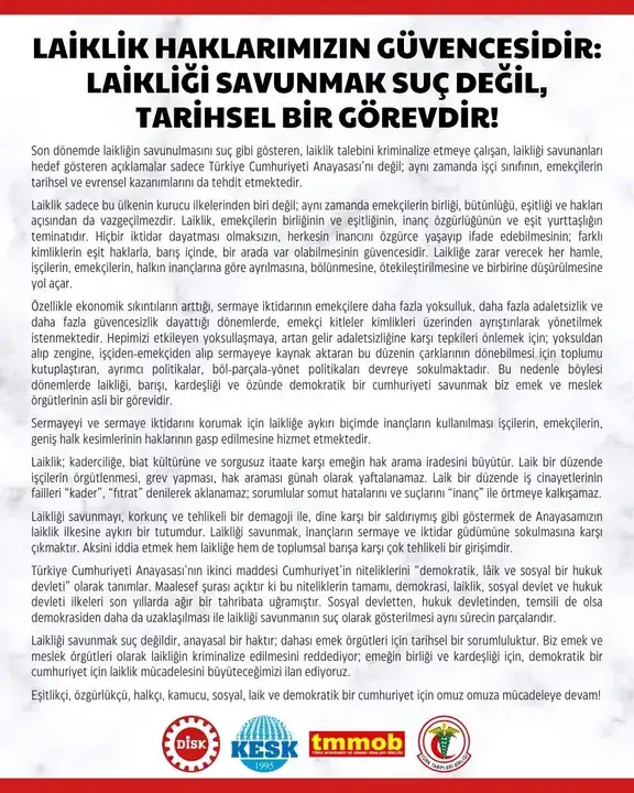 dort-buyuk-meslek-kurulusundan-ortak-laiklik-cikisi