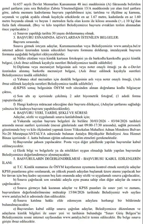 antalya-buyuksehirden-is-firsati-ilk-defa-atanmak-uzere-zabita-memuru-alimi-basladi