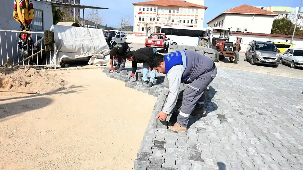 kemer-belediyesi-kuzderede-altyapi-mesaisinde