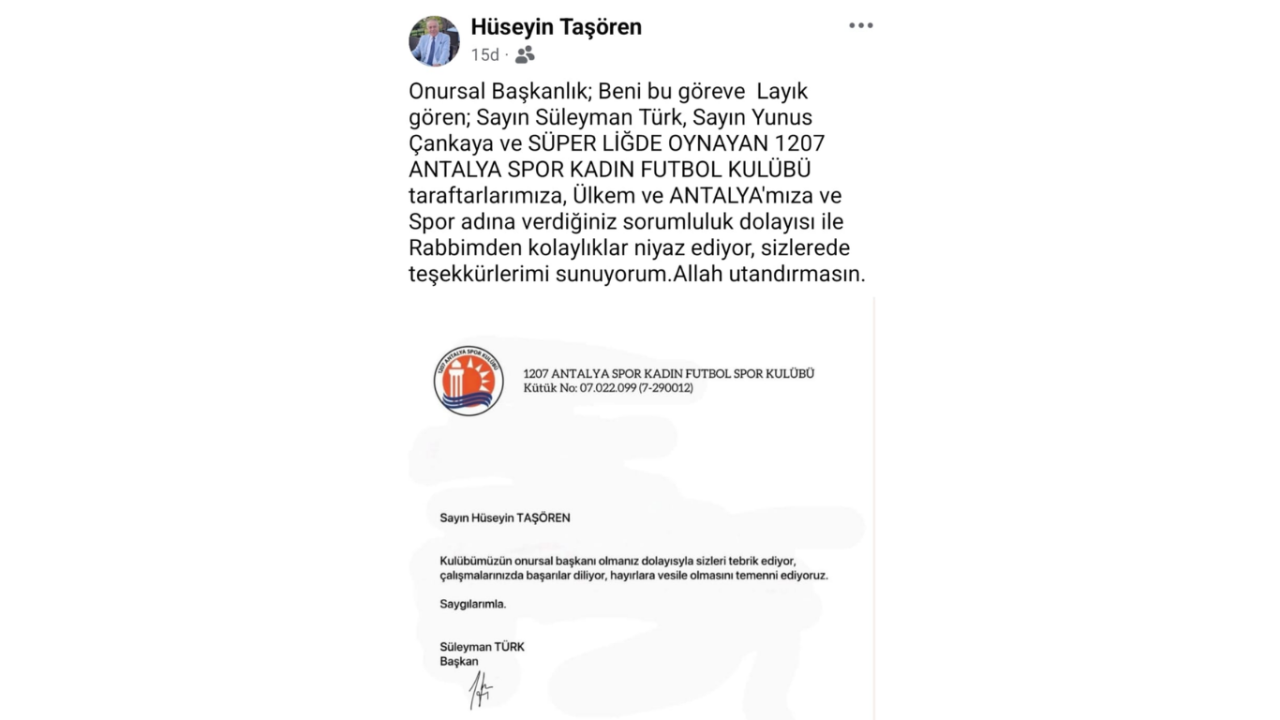 antalya-spor-dunyasinda-onemli-gorev-huseyin-tasorene-onursal-baskanlik-unvani
