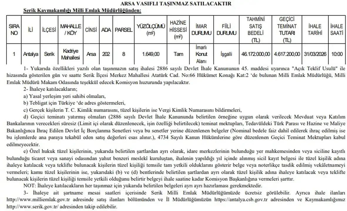 serikte-dev-satis-land-of-legends-karsisindaki-hazine-arsasi-ihaleye-cikiyor
