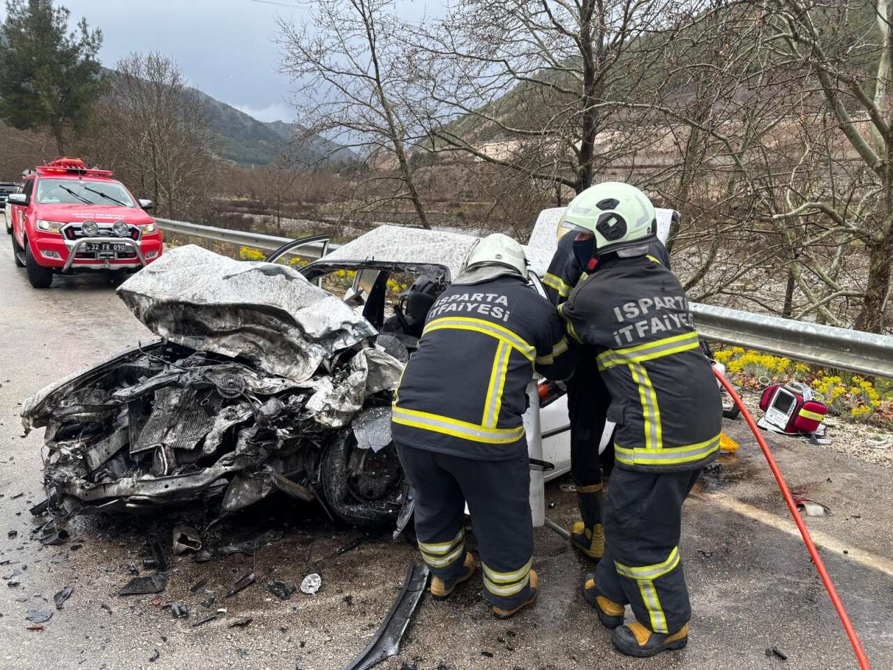 antalya-isparta-kaza