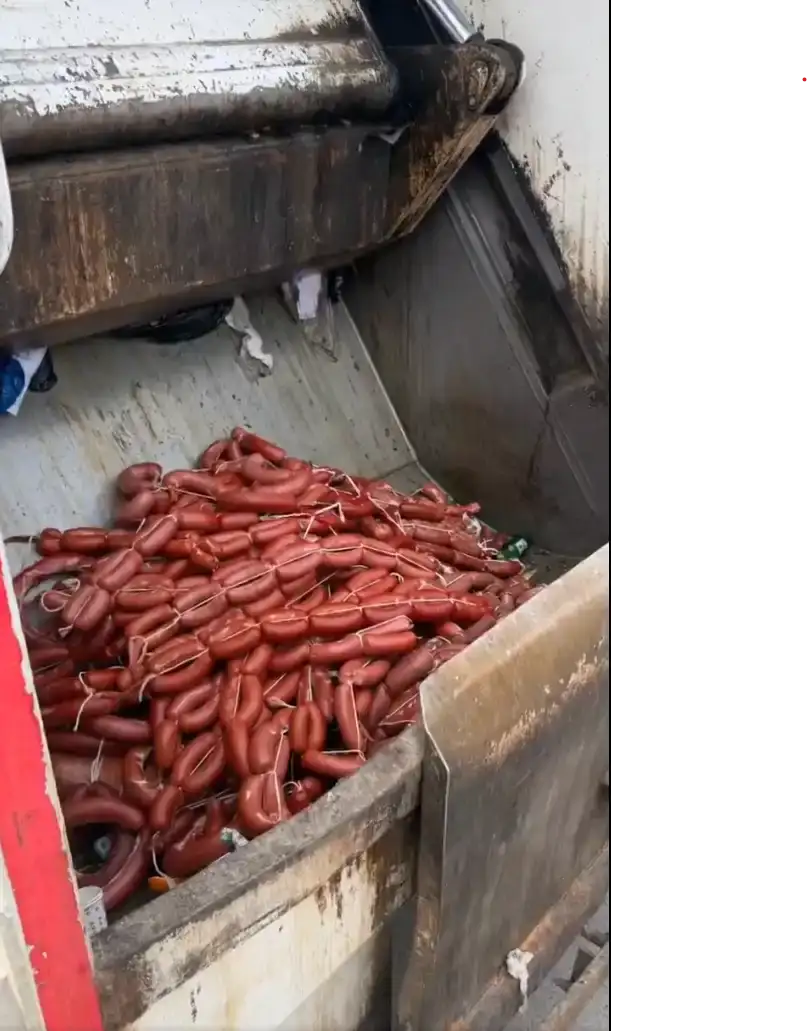 serikte-sagliksiz-gidaya-gecit-yok-176-kg-sucuk-imha-edildi