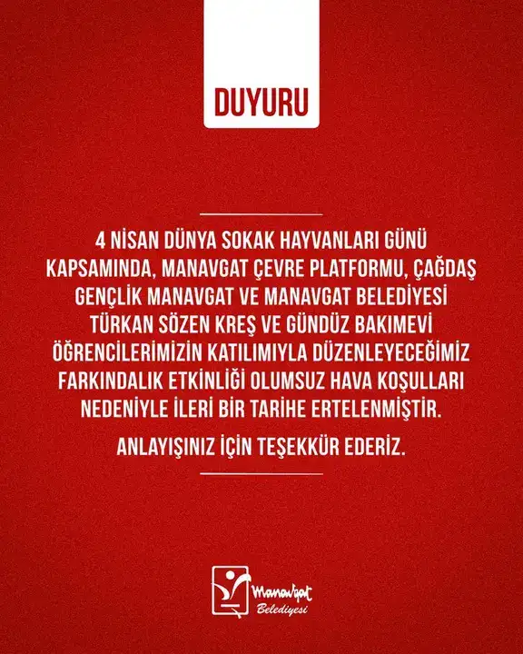 manavgatta-dunya-sokak-hayvanlari-gunu-etkinligi-ertelendi