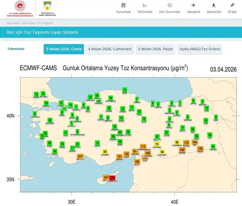 antalyada-gece-boyu-camur-yagdi-toz-tasinimi-turuncu-seviyede