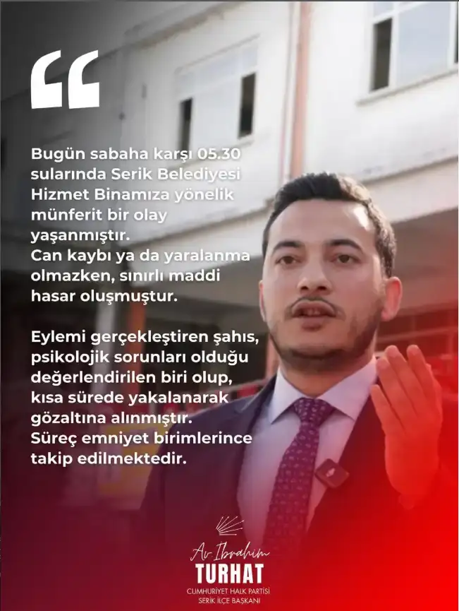 serik-belediyesine-saldirisi-sonrasi-chpden-ilk-aciklama-munferit-olay-yasanmistir