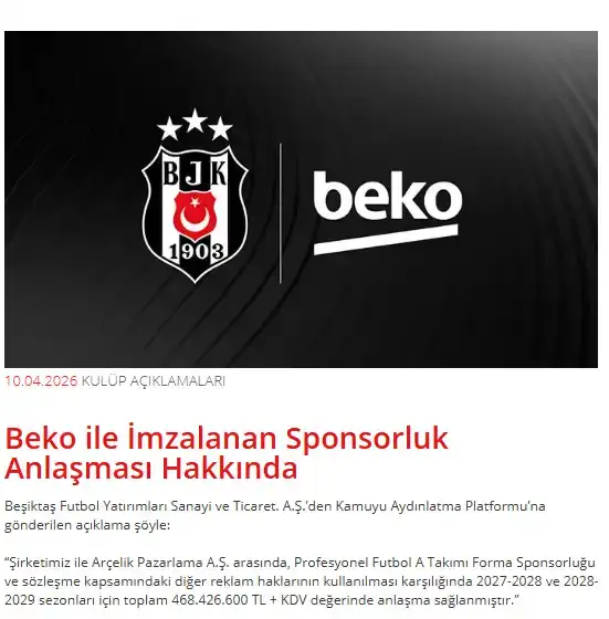 besiktas-468-milyon-tllik-anlasmayi-resmen-acikladi