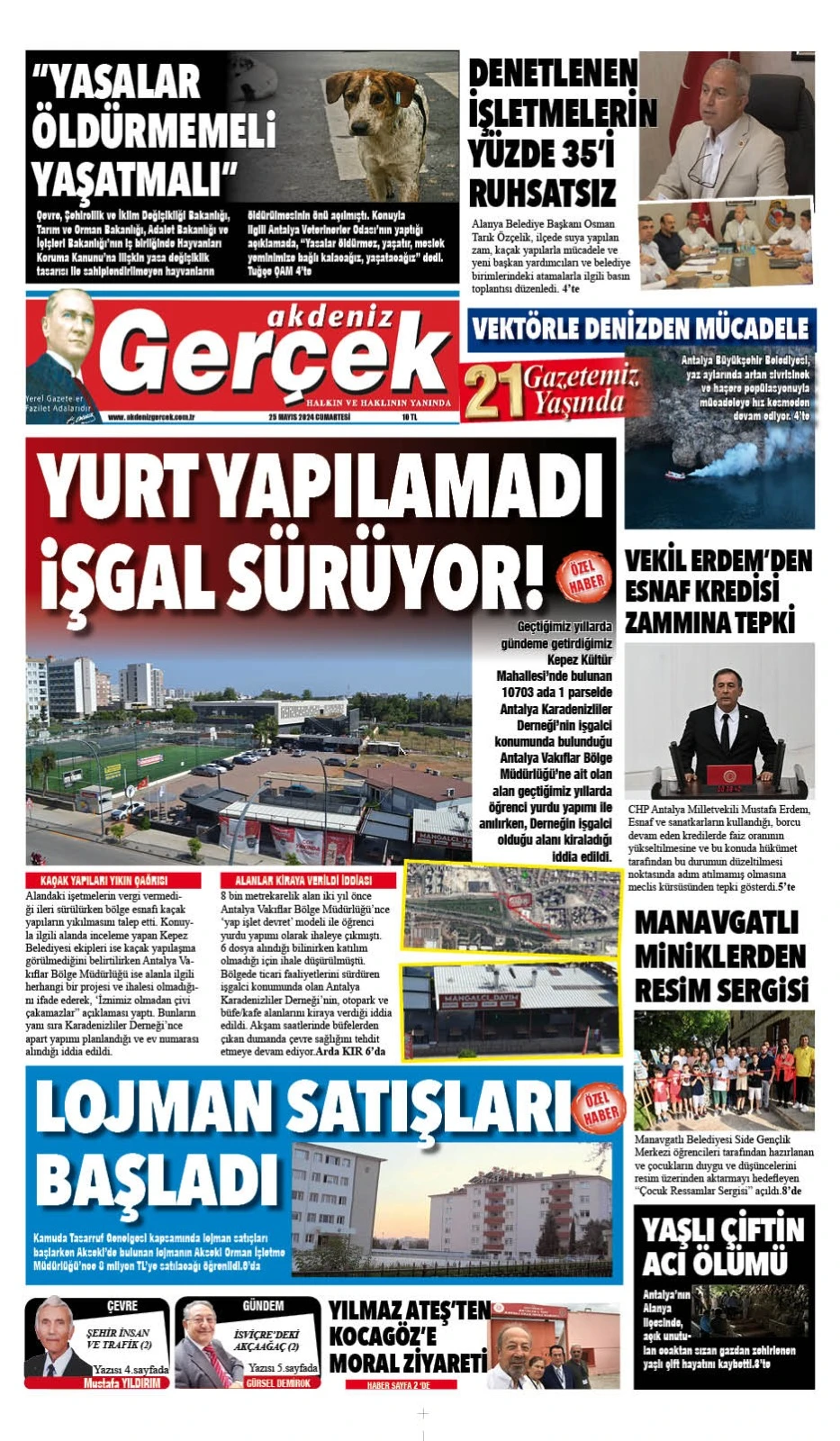 Ticarete Açılan Yurt Alanına Tepkiler Büyüyor! 