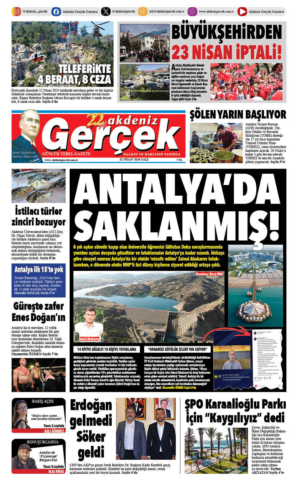 https://www.akdenizgercek.com.tr/21 Nisan 2026