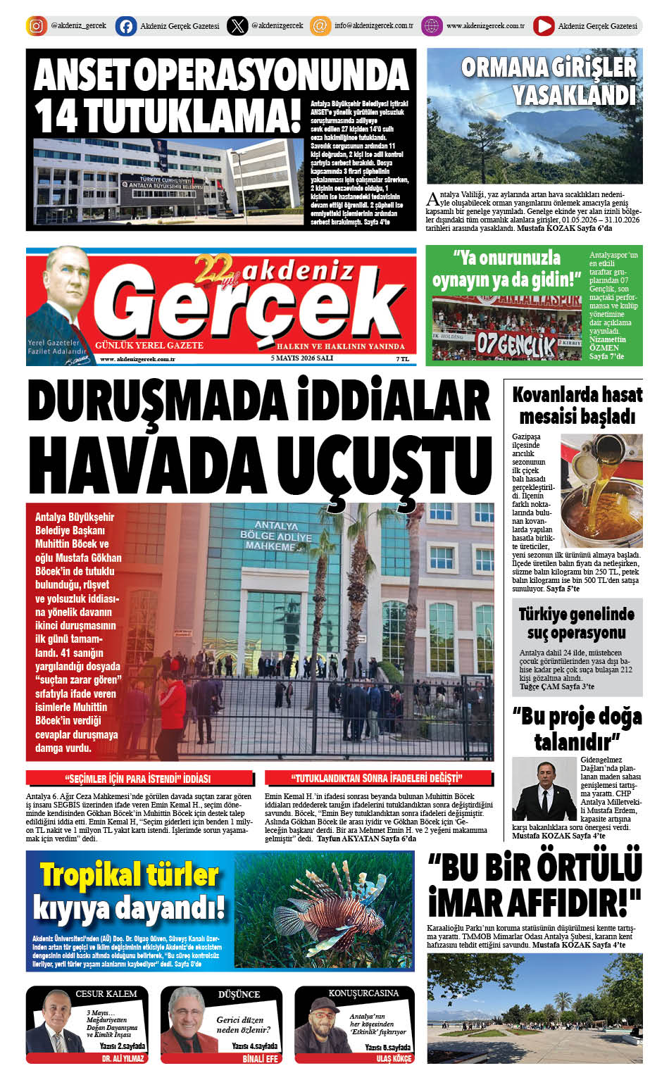 https://www.akdenizgercek.com.tr/5 Mayıs 2026