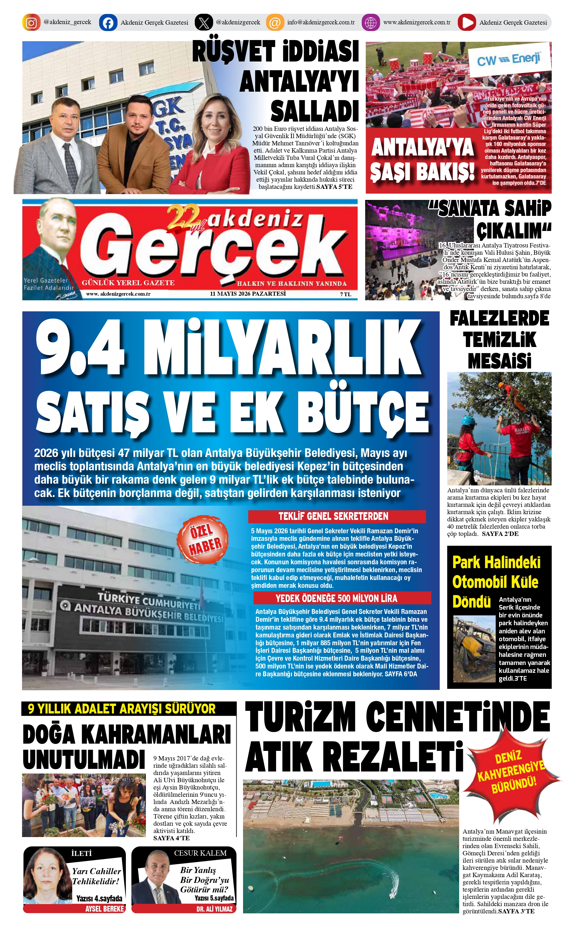 https://www.akdenizgercek.com.tr/11 Mayıs 2026