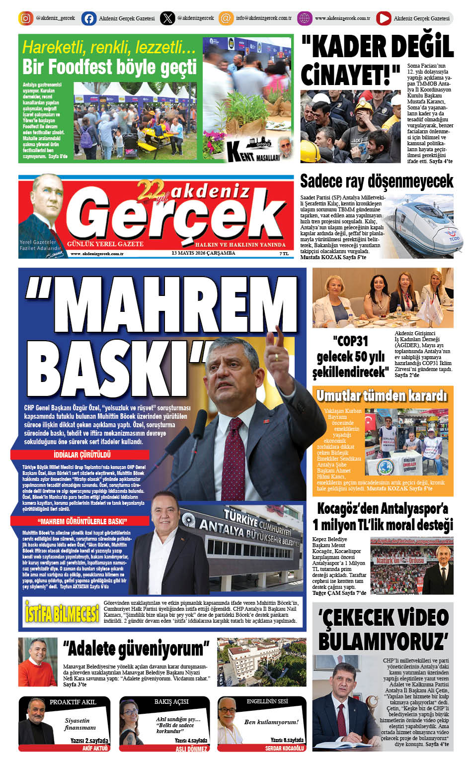 https://www.akdenizgercek.com.tr/13 Mayıs 2026